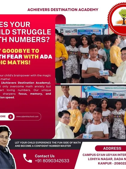 Is your child struggling with numbers? Our Vedic Maths program in Kanpur is designed to turn math fear into confidence, boosting brainpower and calculation speed.