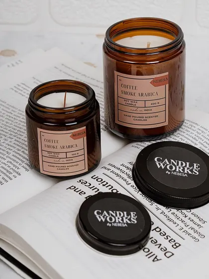 For all the coffee lovers, my "Coffee Smoke Arabica" candle is a must-have. It fills your room with the rich, comforting aroma of a freshly brewed cup of coffee. It’s the perfect way to start your day or unwind in the evening.