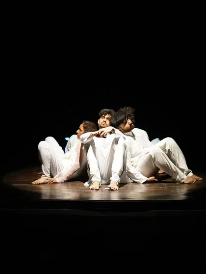 A quiet, powerful moment of reflection from our patriotic contemporary piece, 'Inquilab.'