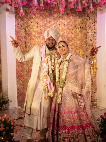 That "we did it!" feeling. This couple's energy was infectious, even after we had to move their entire wedding indoors because of rain.