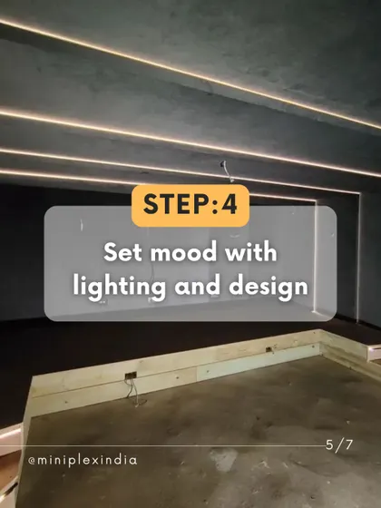 Step 4 in my 5-step guide to building a dream theater: setting the mood with lighting and design. This is where the room's personality really comes to life.