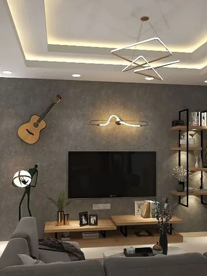 A duplicate of ID 194, showcasing a personalized and modern living room design.