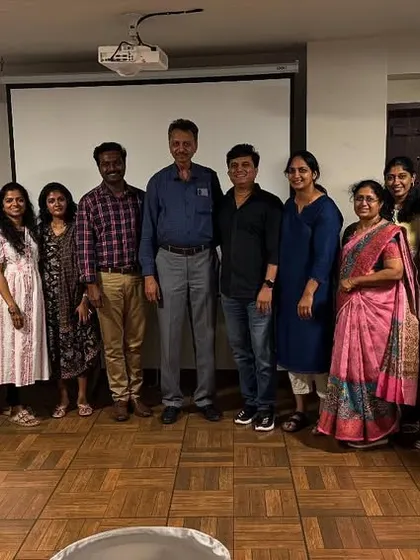 A group photo from our CME event on skin diseases in Ayurveda. These gatherings foster a collaborative environment where our doctors can share knowledge and learn from esteemed experts.