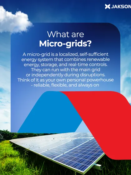 This graphic provides a clear definition of a microgrid. It is a localized, self-sufficient energy system that we design to operate with the main grid or independently, offering a reliable and flexible personal powerhouse for our clients.