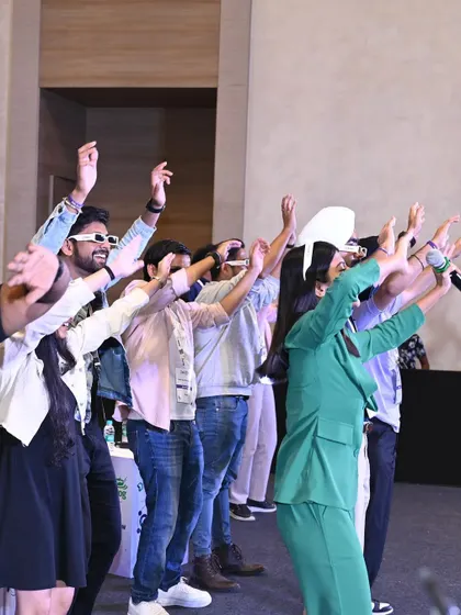 A few moments from hosting the India DevOps Show 2024. From interacting with attendees to keeping the energy up on stage, it was a full day of engagement and learning.