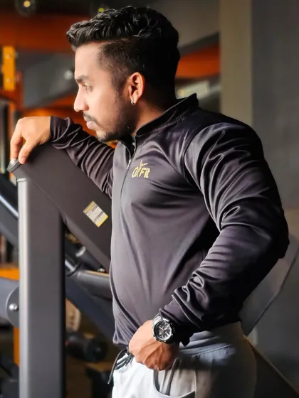 Another angle from a thoughtful moment at the gym. My focus is always on my own path and helping my clients with theirs.