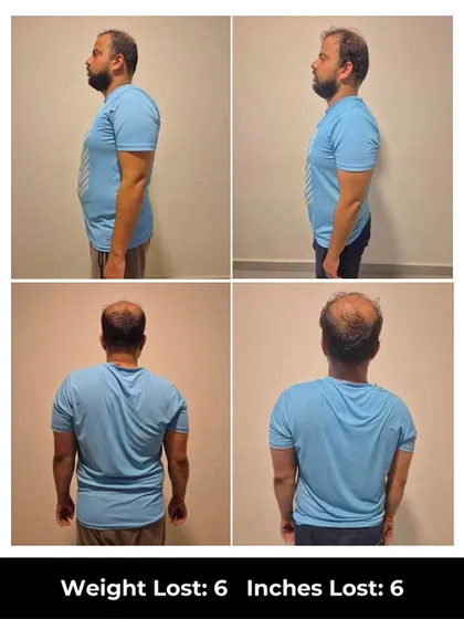 A 6 kg weight loss and 6-inch reduction in 6 weeks. Prashant found our gym to be an awesome, motivating experience where our coaches push you hard every day to be a better you.