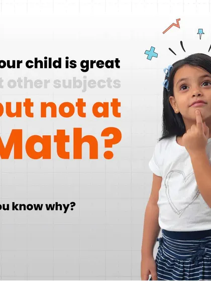When a child excels in other subjects but not math, it's a sign to investigate further. We can help you understand the 'why' and provide solutions.