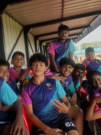 More smiles from our players during their time at the Leicester camp in the UK.