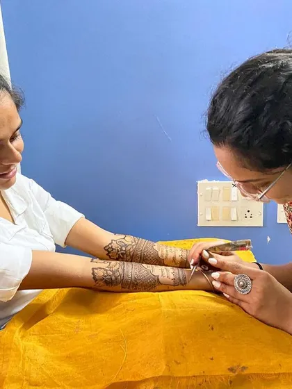Concentration and care go into every line. It's a privilege to create art that will be part of such an important day.