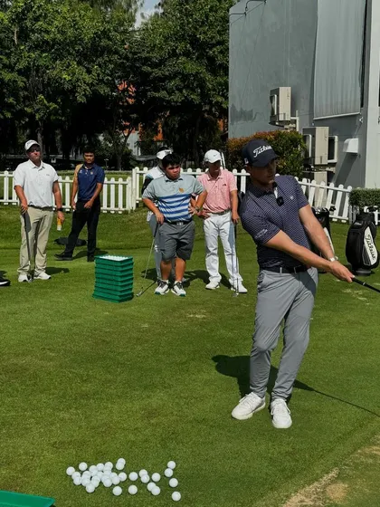The learning never stops. Our coaches recently attended a short game coaching seminar with Alex Buckner at the All Thailand Golf Centre, gaining invaluable insights into training and performance that we will share with our team and players.