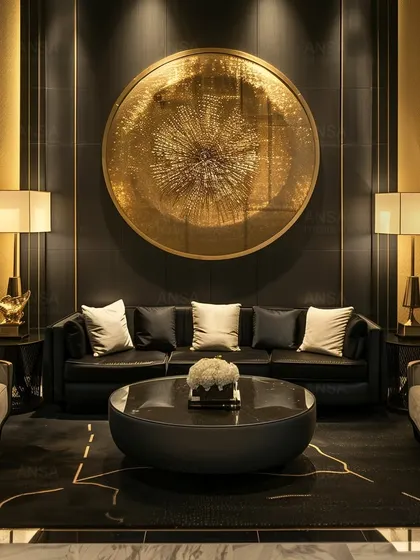 This 3D visual proves that dark tones can feel incredibly cozy and luxurious. I use charcoal walls, warm textures, and dramatic art to create moody, magnetic spaces that are both comfortable and sophisticated.