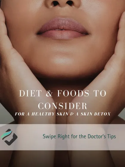 Diet and skin go hand in hand. I provide tips on what foods to consider for maintaining healthy skin and achieving a natural detox from within.