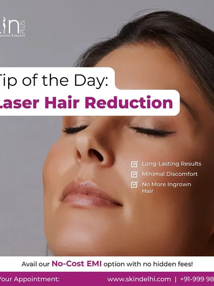 Here are the key benefits of choosing laser hair reduction. The treatment provides long-lasting results, involves minimal discomfort thanks to advanced cooling technology, and permanently solves the problem of painful ingrown hairs.