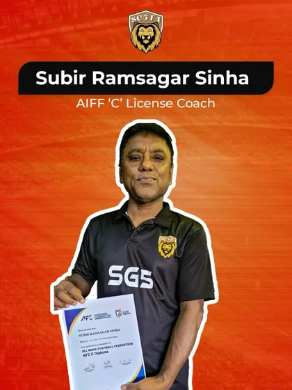 We congratulate Coach Subir Ramasagar Sinha on achieving his AIFF C Licence. We are proud to have certified and dedicated coaches leading our teams.