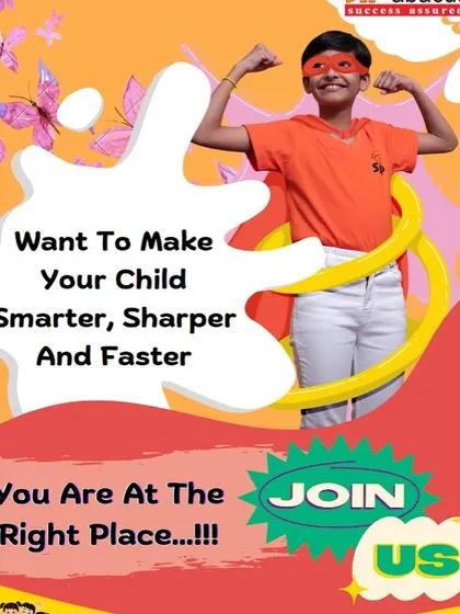 If you want to make your child smarter, sharper, and faster, you are at the right place. Join my classes and watch your child's potential unfold.