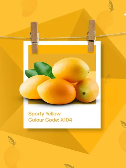 New year, fresh start! These fruity colors are perfect for your home sweet home. From the signal red of strawberries to the sporty yellow of mangoes, pick a color to beautify your walls.