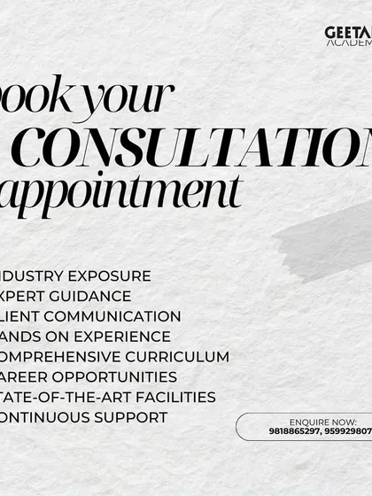 Book your consultation to learn about the benefits we offer, including industry exposure, expert guidance, hands-on experience, and a comprehensive curriculum designed for your career success.