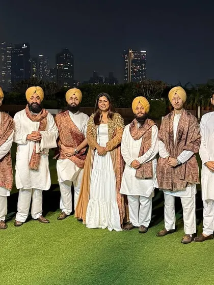 A happy birthday wish for the one and only Varsha Singh Dhanoa, pictured here with our band.