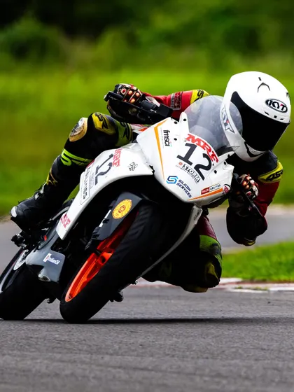 Happy Birthday to Coach Pradeep. He is one of the few riders who excels in all formats, from circuit racing to off-road, and he brings that same versatility and calm patience to his coaching.