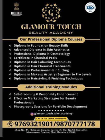 A clear overview of the professional diploma courses we offer at the academy. All our courses are ISO 9001:2015 certified, ensuring you receive a high standard of education.