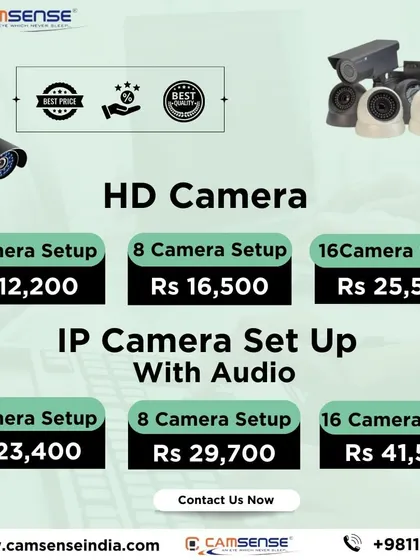 I believe in transparent pricing, so you know exactly what you're getting. Here are my clear, upfront costs for complete HD and IP camera setups, whether you need 4, 8, or 16 cameras for your property.