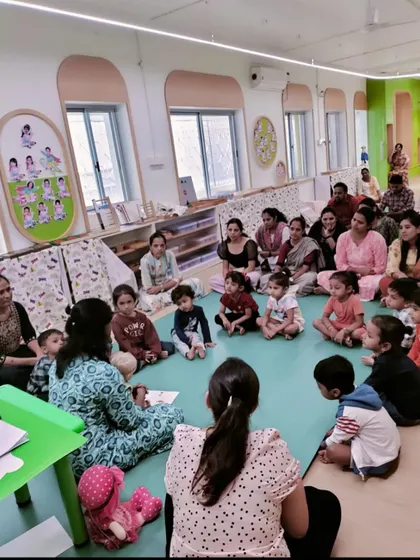We prepare children for the real world with essential life skills. This gallery shows our Market Day, where kids learn about shopping and transactions, and important workshops on dental hygiene and personal safety, all taught in an engaging, age-appropriate manner.