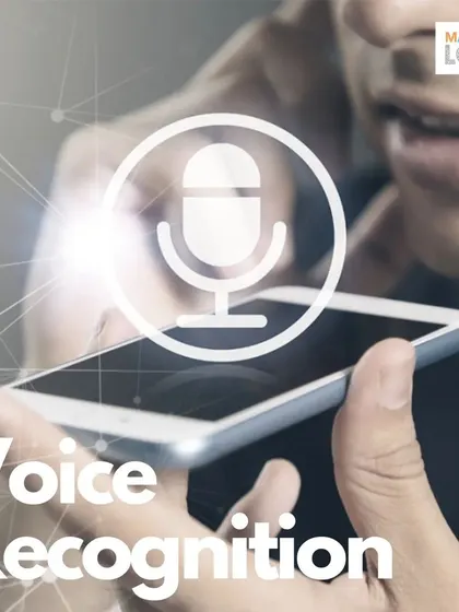 A duplicate graphic illustrating the Voice Recognition module of my AI course.