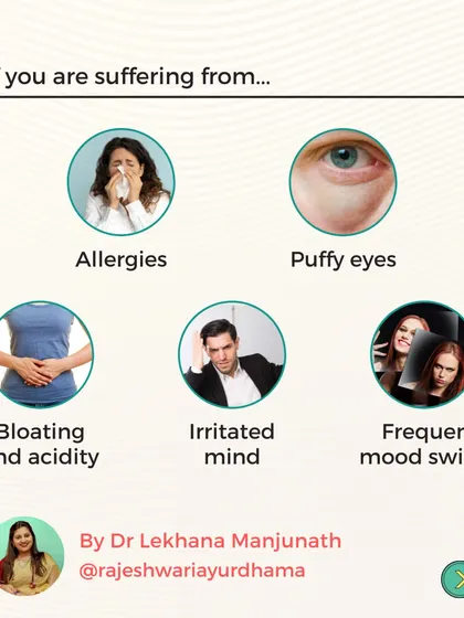 Frequent mood swings, bloating, acidity, allergies, and an irritated mind are all signs that toxins may be accumulating in your system. Our detox programs are designed to address these very issues.