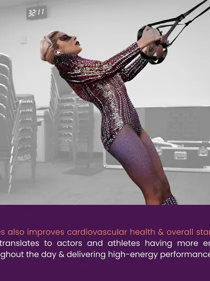 The high-energy demands of performing require incredible stamina and strength. Pilates helps build this endurance, making it a favorite workout for performers like Lady Gaga to stay at the top of their game.