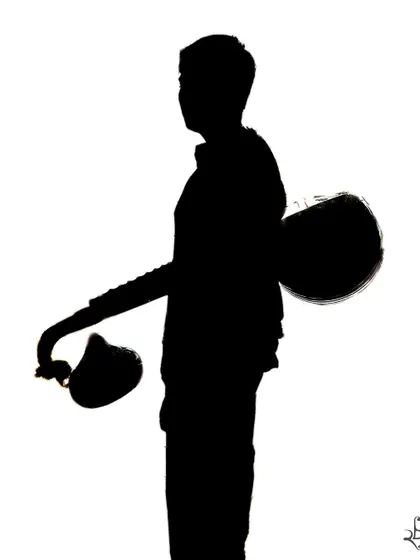 An artistic silhouette and an open invitation for feedback. I believe honest thoughts and even criticism are crucial for introspection and growth, and I welcome them from all `rasikas` and musicians.