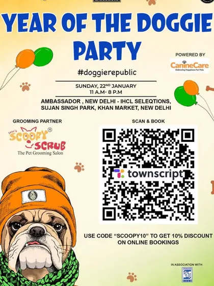 We were the grooming partner for the "Year of the Doggie Party" in New Delhi. Our team provided complimentary grooming sessions and massages to all the pampered pups in attendance.