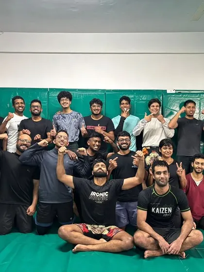 Another shot of our proud members after the stripe grading. The effort and enthusiasm, even from new members, is what makes our community special.