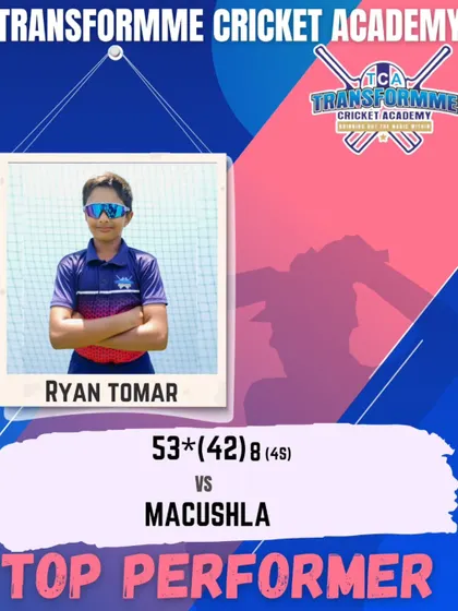 Ryan Tomer continues his fine form with a composed 53 not out to guide the team to a successful chase against Macushla U-16.
