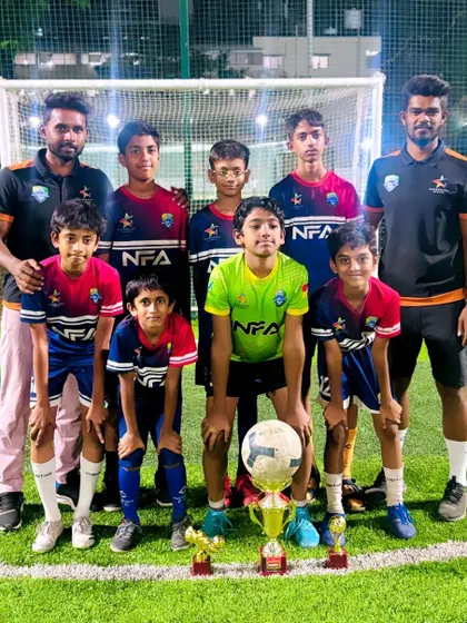 Our U-13 team finished as runners-up in their very first tournament. A great performance that shows their immense potential for the future.