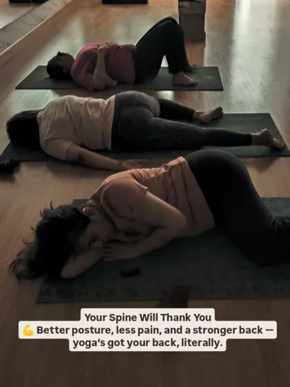 Say goodbye to back pain. Our classes focus on poses and techniques that are specifically designed to strengthen your back, improve posture, and relieve the tension built up from daily life. Your spine will thank you.