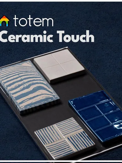 Explore the creative possibilities with our ceramic touch panels. With various patterns and colors, these panels can serve as a functional accent piece in your home.