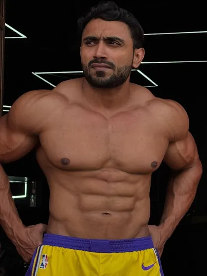 Another shot, showing the results of my training.