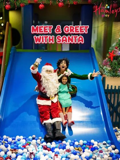 Guess who's coming to town? Santa himself! I love making the holidays extra magical with a special meet and greet right here at the playground.