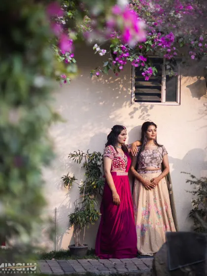 A gorgeous bride surrounded by her equally stunning bridesmaids and friends. I created looks for the whole group, ensuring everyone felt beautiful and confident for the celebrations.