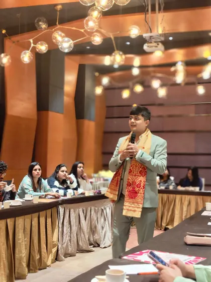 These images capture moments from my various professional engagements, including BNI meetings, corporate events, and university lectures. Each handshake, presentation, and discussion is an opportunity to build relationships, share knowledge, and foster a community of growth.