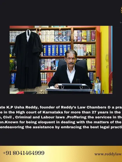 Another look at our founder, who has built Reddy's Law Chambers on a foundation of deep legal knowledge and a dedication to client success.
