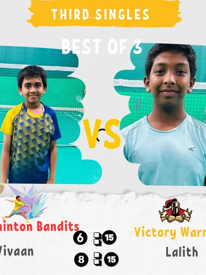 The Third Singles match of the finale. The depth of a team's talent is often tested in these later matches.