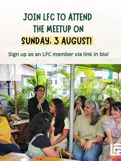 A photo from a Local Food Club meetup, inviting people to join the community. These events are a partnership to celebrate local food traditions.