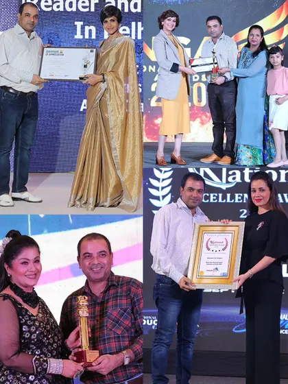 A collage of the numerous awards and recognitions our institute has received over the years. We are proud to be recognized as a center of excellence in art education.