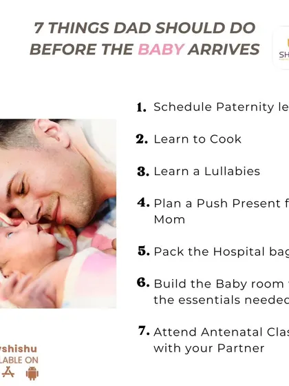 To be an involved father, you must prepare. Here is a practical checklist of seven essential things you can do before the baby arrives, from scheduling paternity leave and learning lullabies to attending antenatal classes with your partner.