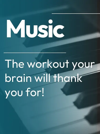 Music is the workout your brain will thank you for. Playing an instrument is a powerful cognitive exercise that boosts memory, focus, and emotional intelligence.