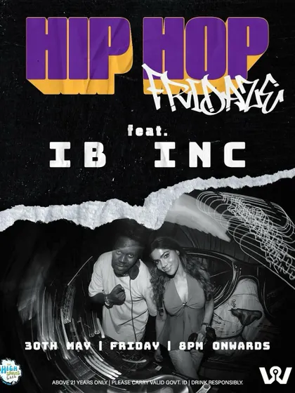 The official poster for Hip Hop Fridaze in Pune. Bringing the heat to another city with my crew.