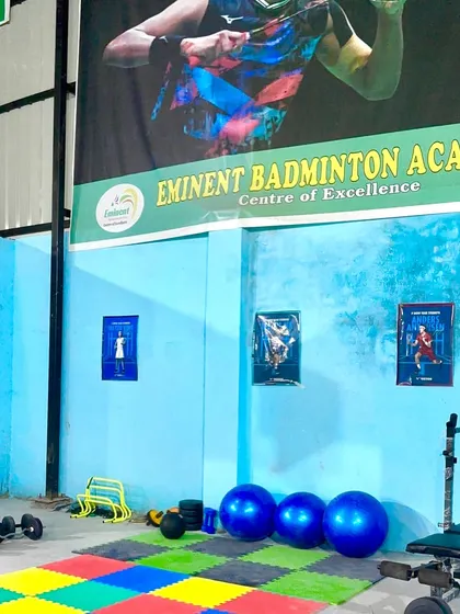 Our dedicated fitness area, equipped with weights, stability balls, and mats. Strength and conditioning are vital components of our holistic training approach.