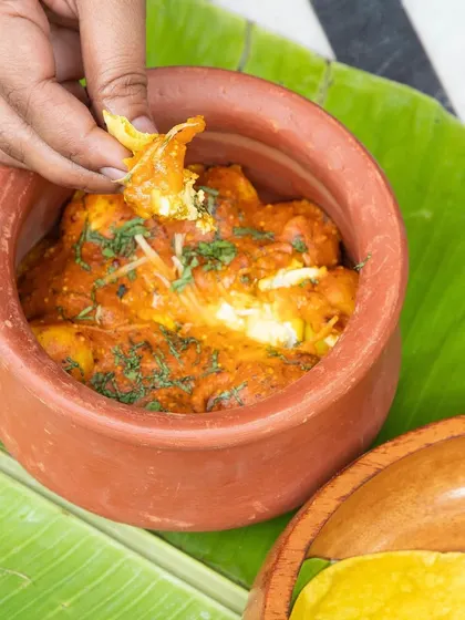 A delicious bowl of Paneer Kasundi, a creamy and tangy dish from our special menu at Jaipur Modern Kitchen.